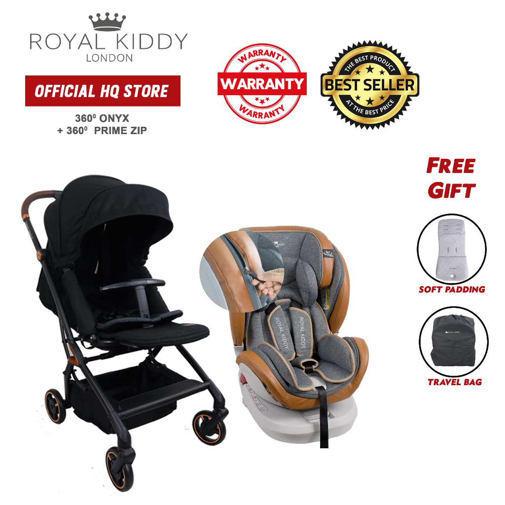 Royal kiddy 360 hot sale prime car seat