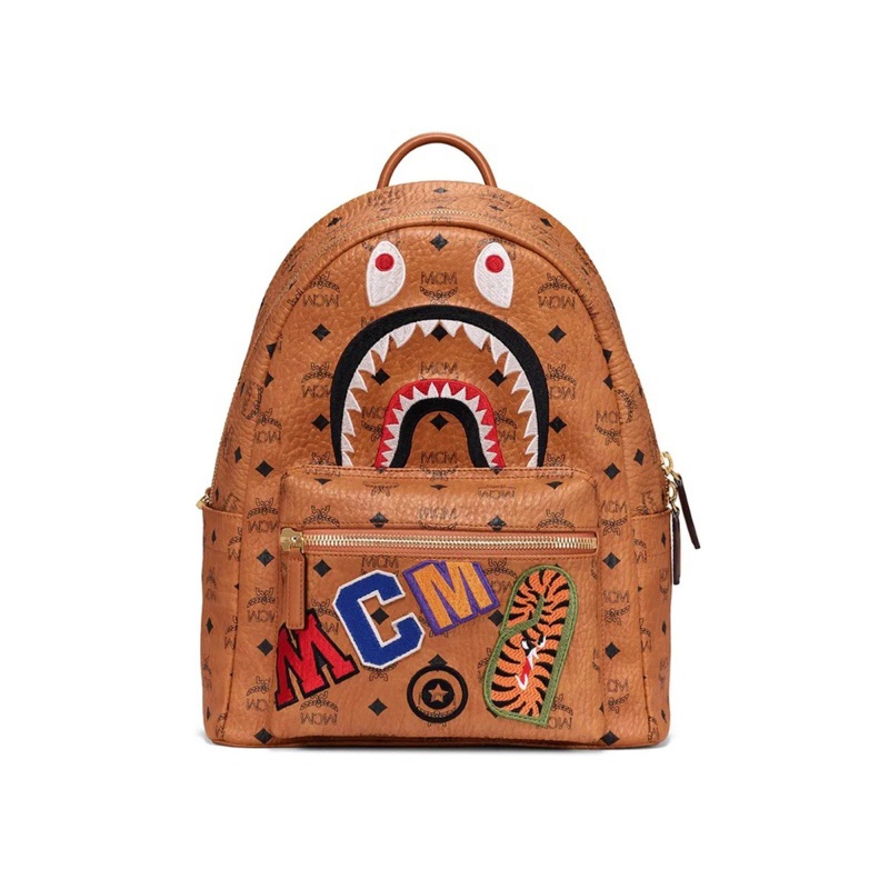 Mcm bape best sale duffle bag