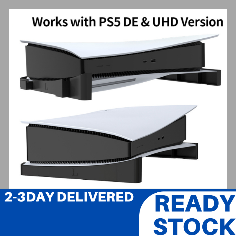 2-in-1 Horizontal Bracket For Sony Playstation PS5 Slim Console Charging  Base
