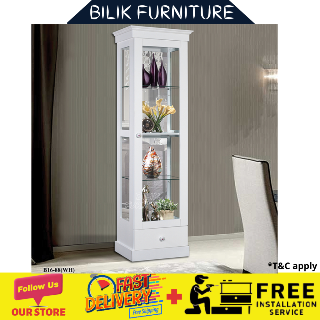 Glass deals cabinet shopee