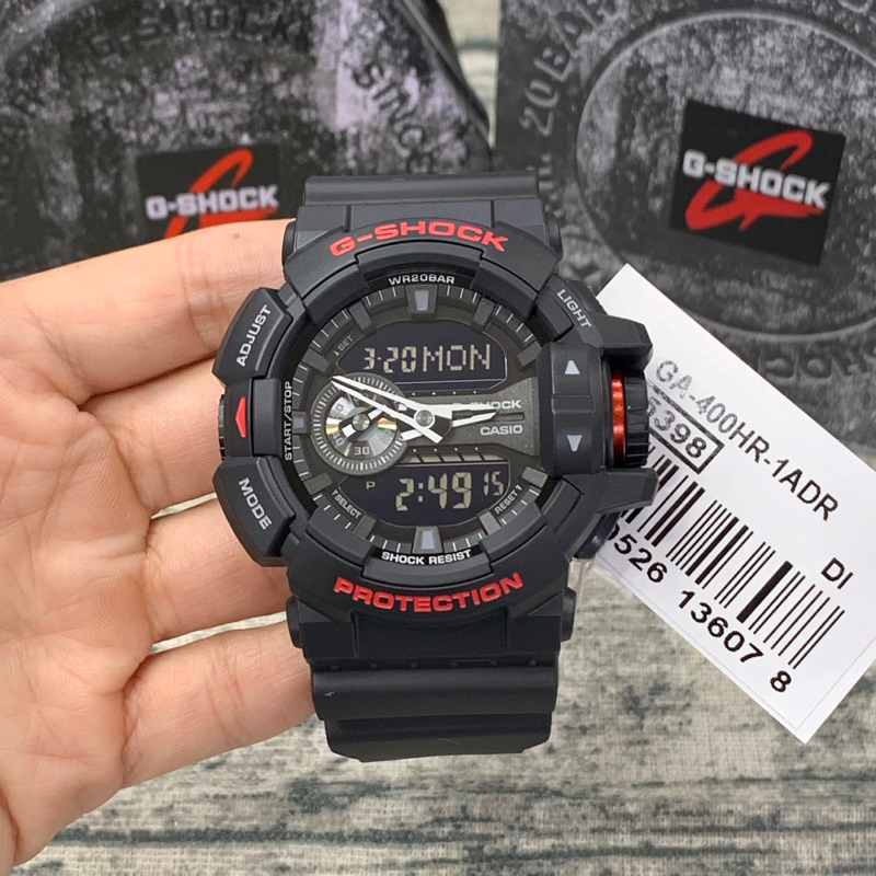 G shock 2024 ga 400 red