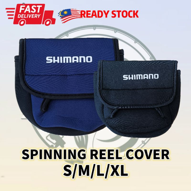 Shimano Spinning Reel Bag Cover Daiwa AbuGarcia Fishing Reel Spinning Reel  Cover Bag Beg Mesin Pancing纺车渔轮保护套