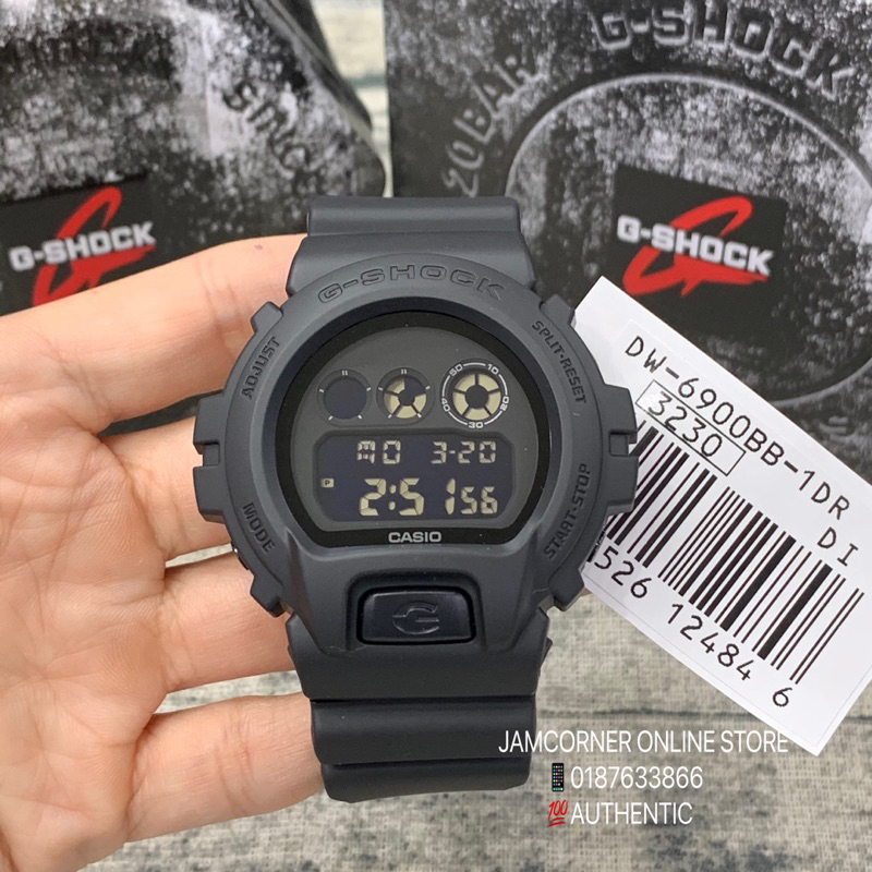 G shock dw outlet 6900 black