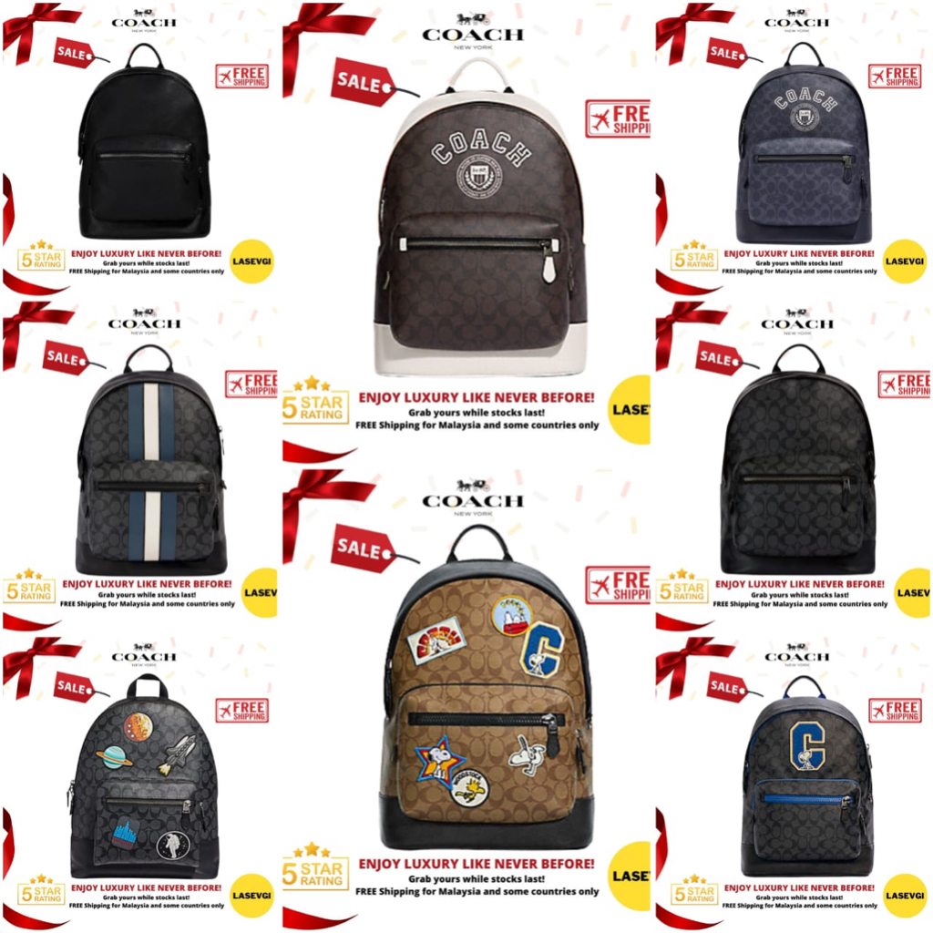 Coach hot sale star backpack