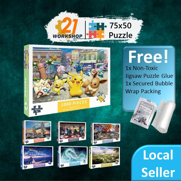 Puzzle Pokemon Children, Jigsaw Puzzle 1000pcs