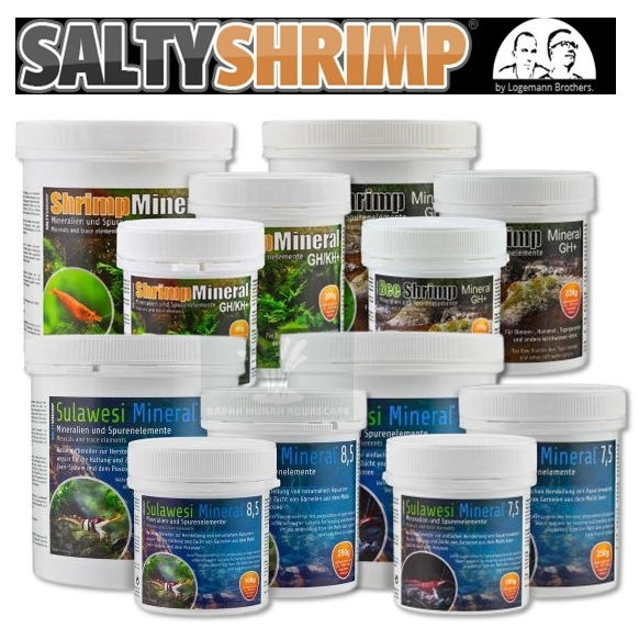 Local Stock] Salty Shrimp Mineral GH KH+ GH+ Sulawesi Mineral 7.5