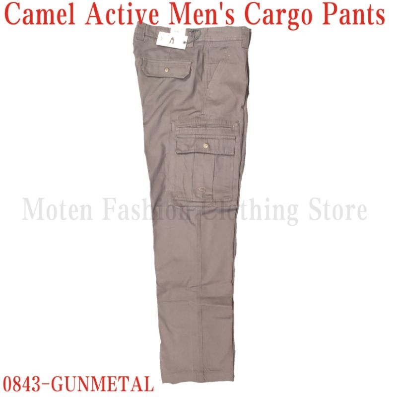 Cargo Trousers For Men 6 Pocket in Cotton Camel Color