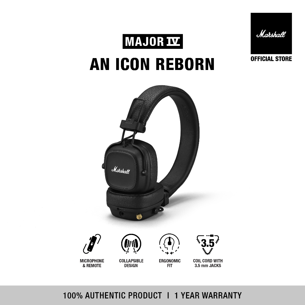 Marshall MAJOR IV HEADPHONES – K-Stores