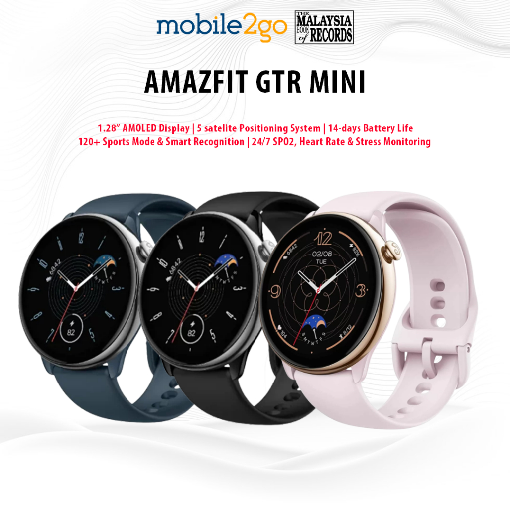 Amazfit GTR Mini Coming To Malaysia At RM599 