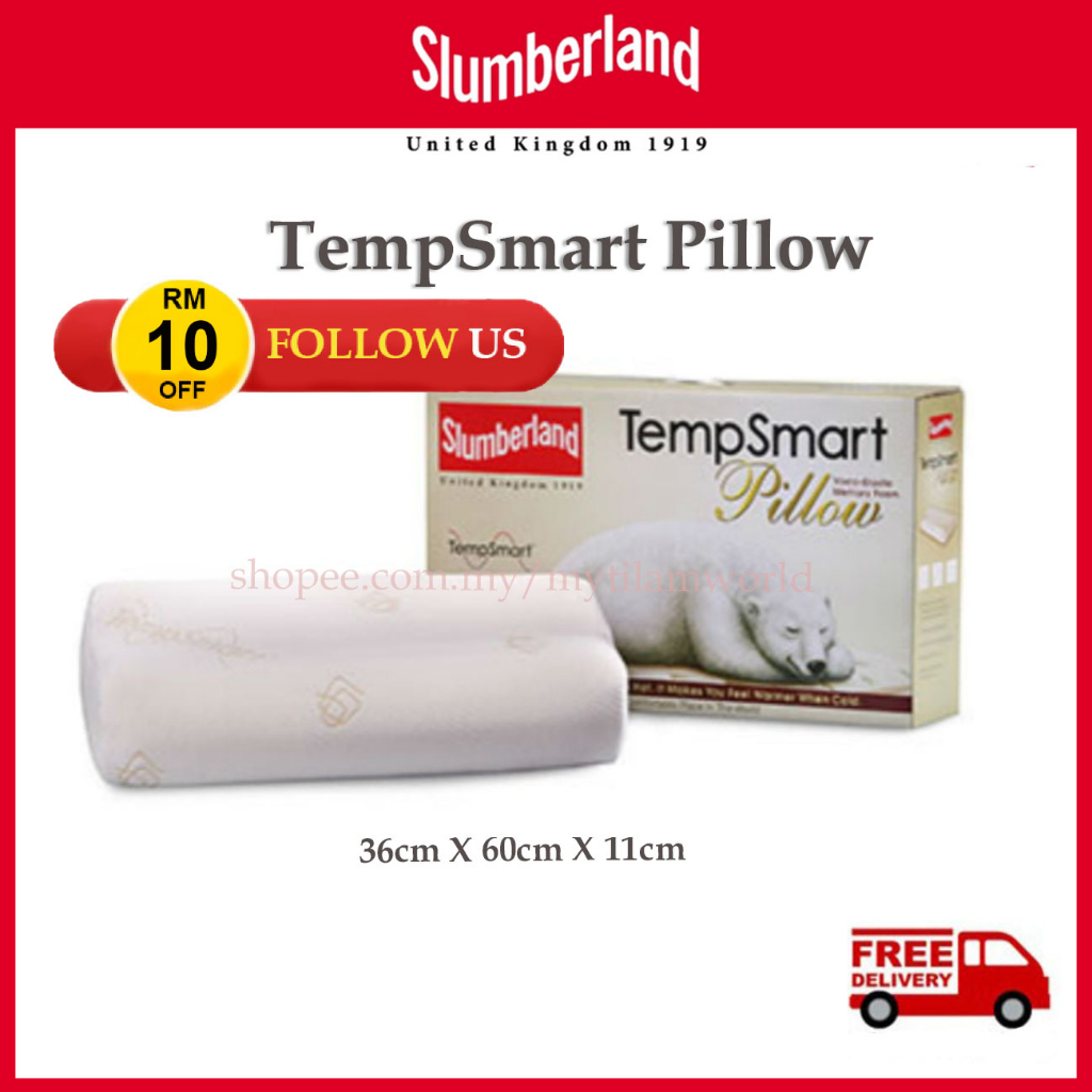 SLUMBERLAND Cool Comfort Deluxe Shoulder Pillow
