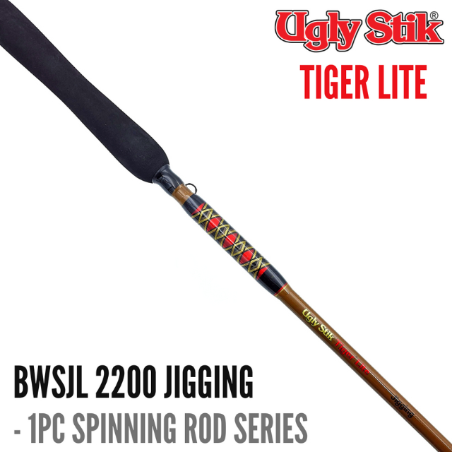 UglyStik Tiger BWSJL - 1pc Spinning Jigging Saltwater Rod Series