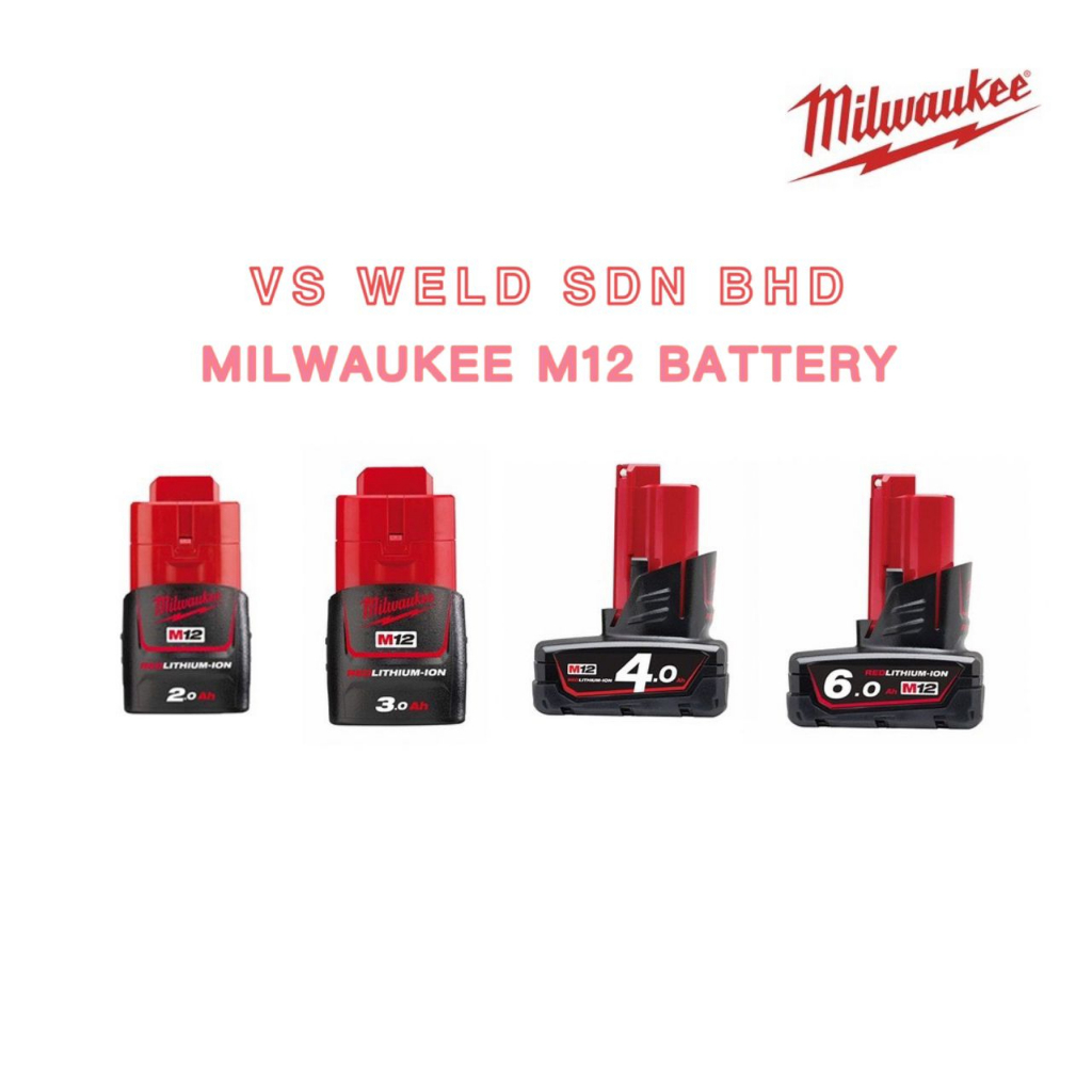 M12 milwaukee battery online 6.0