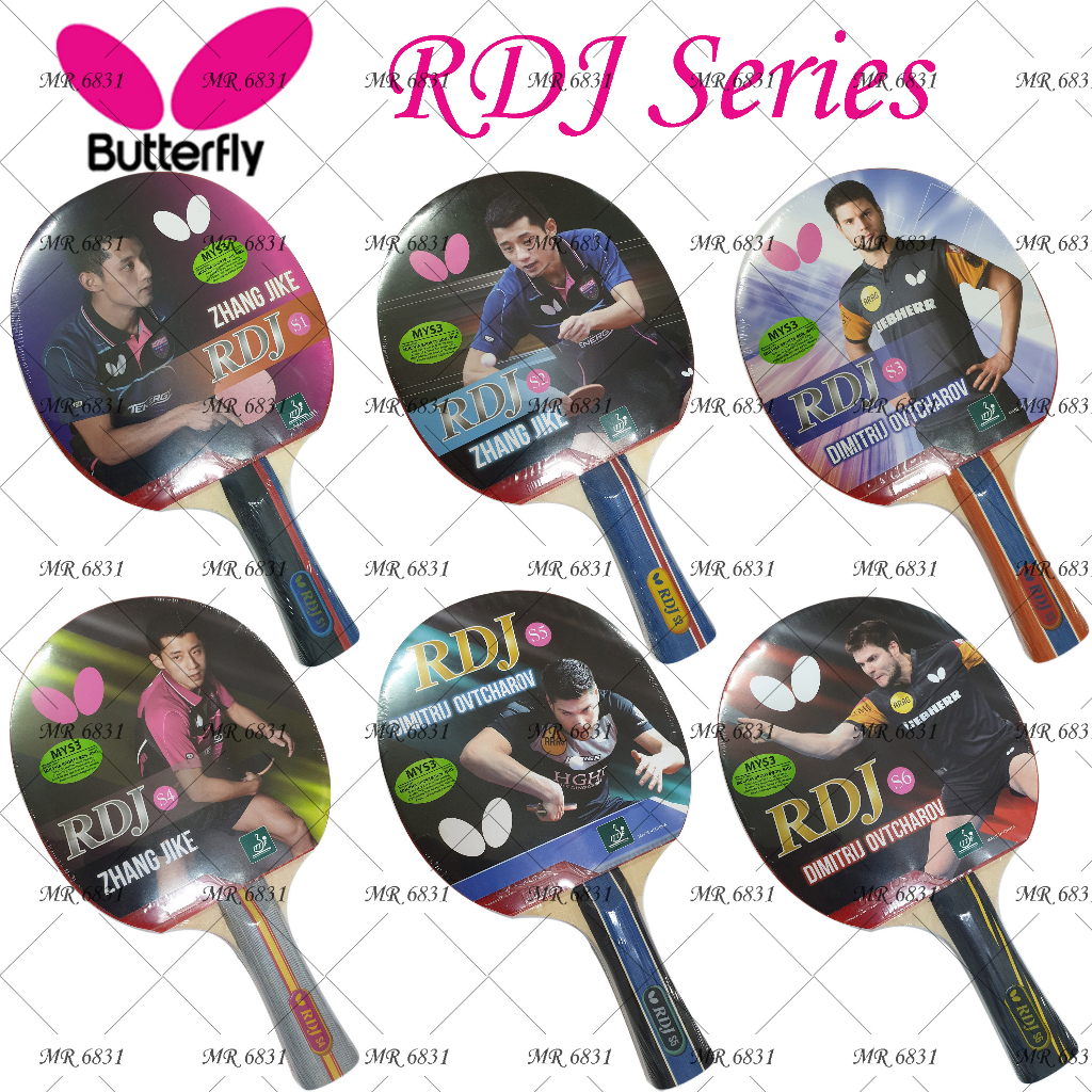 Butterfly RDJ Table Tennis Bat Ping Pong Bat | Shopee Malaysia