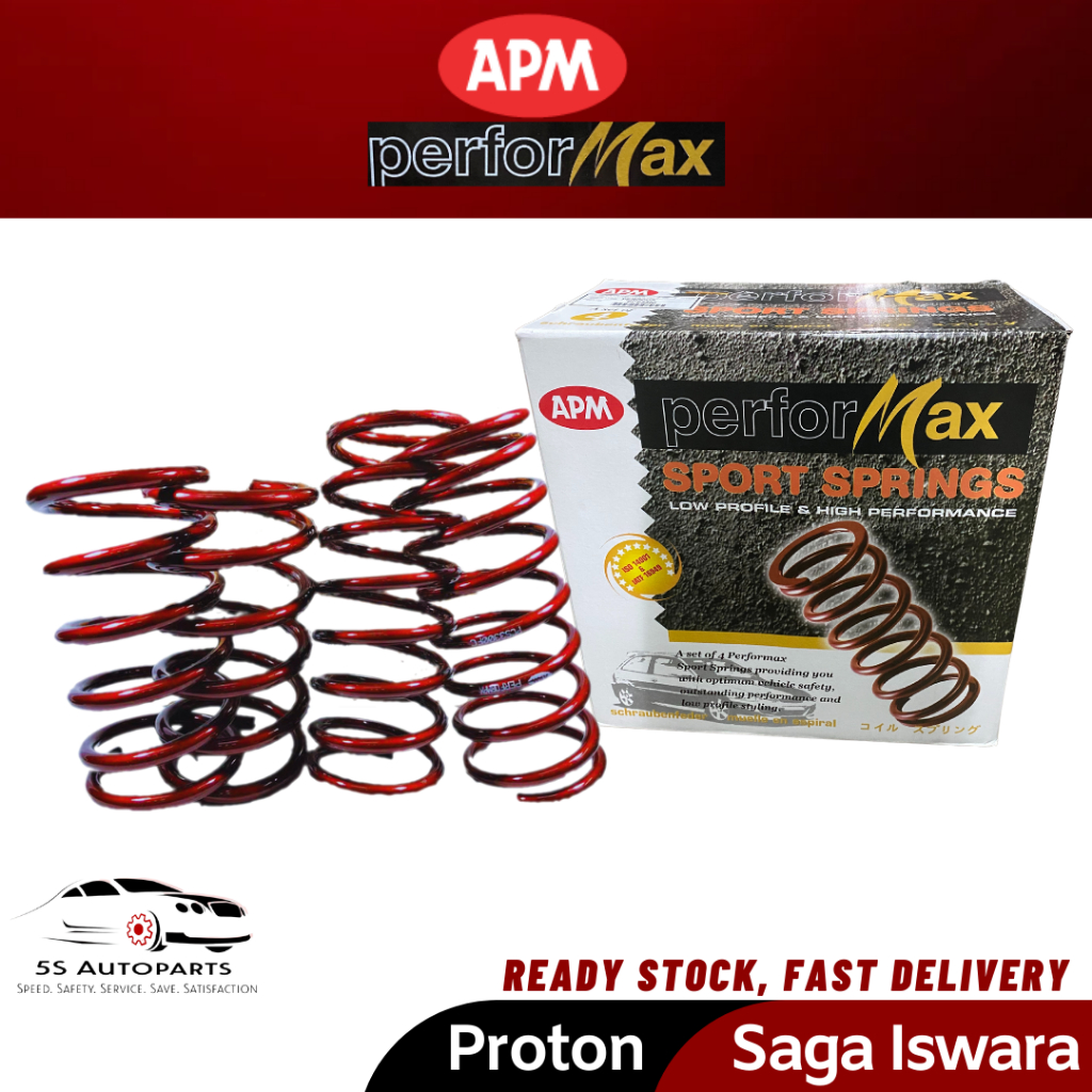 APM Performax Saga Iswara Heavy Duty Sport Spring Set 4 PCS