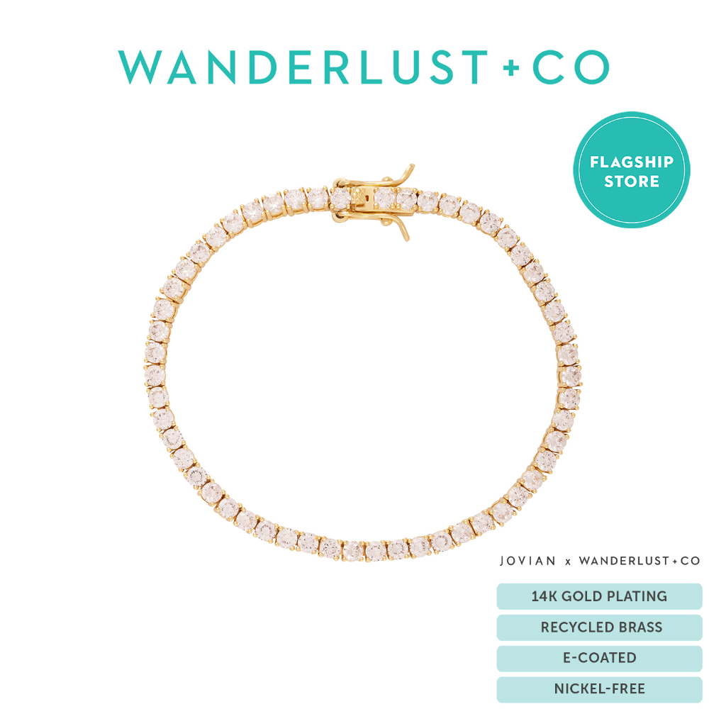 Wanderlust + Co Belle Curb Chain Bracelet