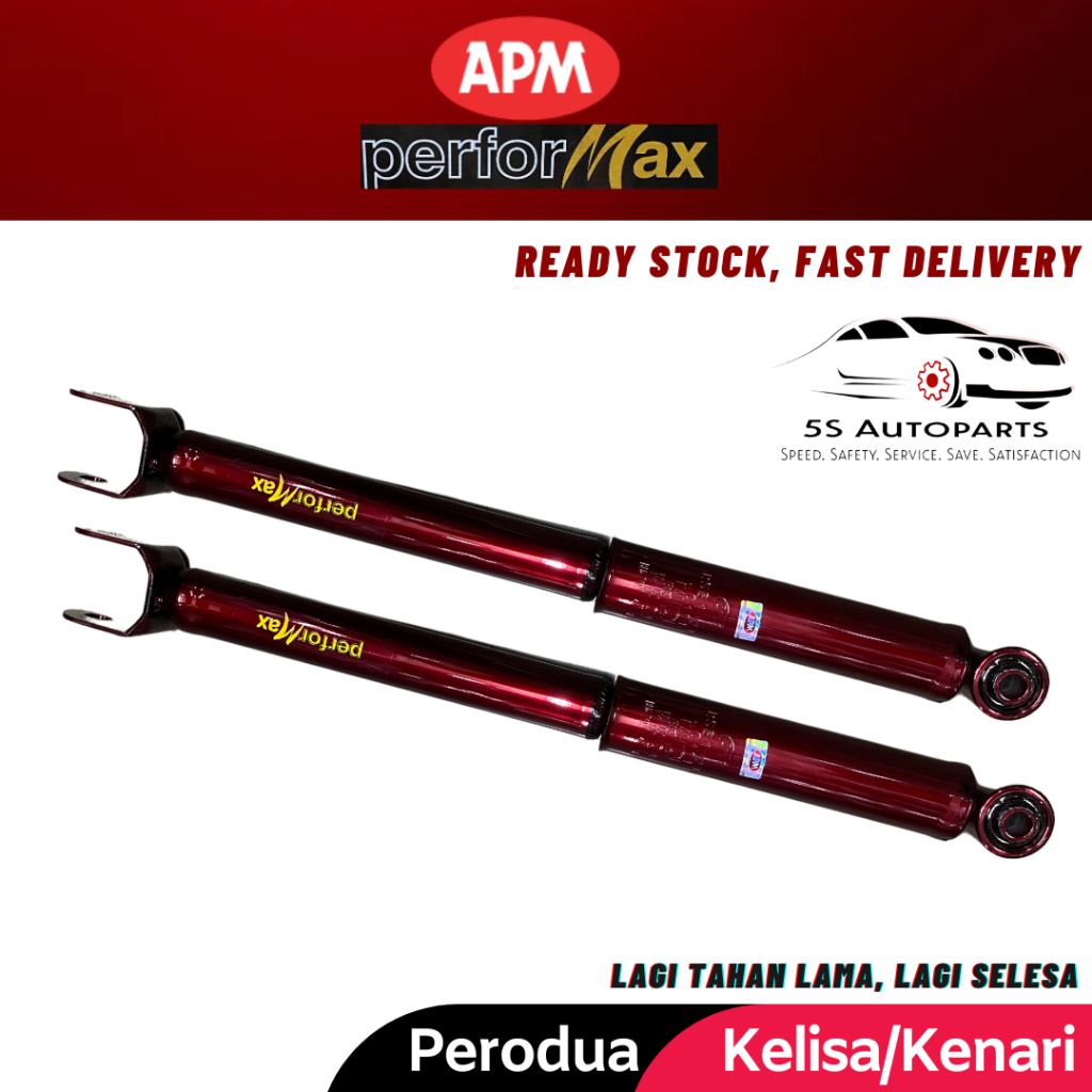 APM Performax Kelisa Kenari Rear Heavy Duty Sport Absorber Set