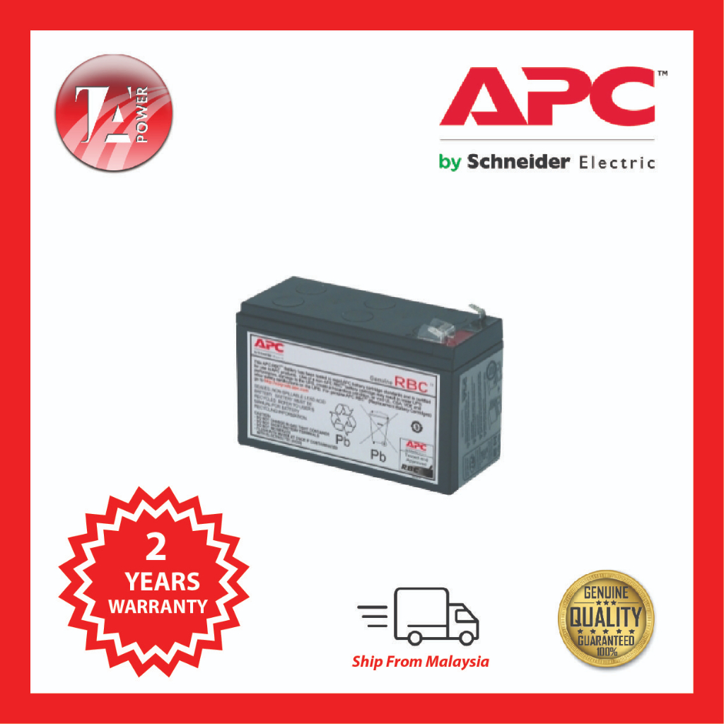 APC Replacement Battery Cartridge #17 - RBC17 - UPS Battery Replacements 