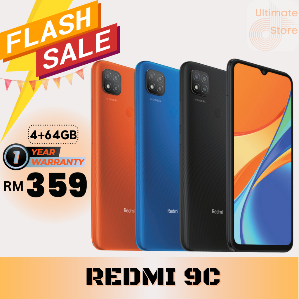 Global Rom Xiaomi Redmi 9C 2GB 32GB /3GB 64GB Smartphone 6.53 inch 13M