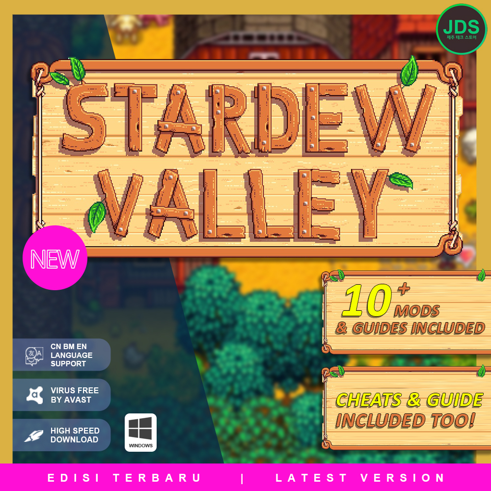 Games Collections] Stardew Valley 2024 + Mods + Cheat + Full DLC for  Windows | Lifetime | Full Version | Stable Build | Shopee Malaysia