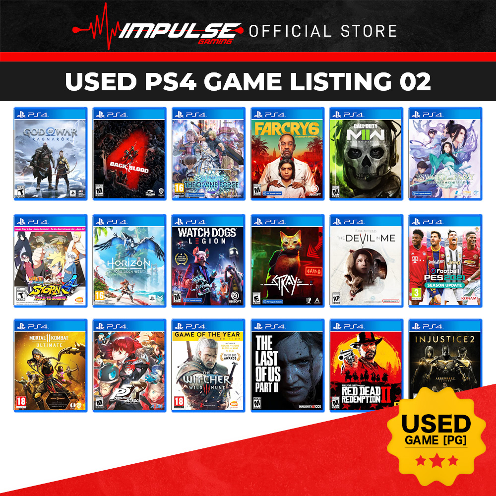 List of all ps4 2024 games