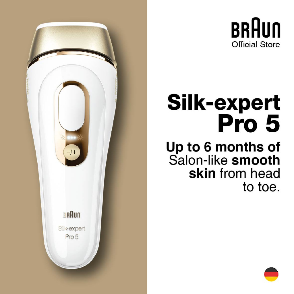 Brand New Sealed Braun Silk Expert Pro 5 IPL Hair Removal System Pl5147