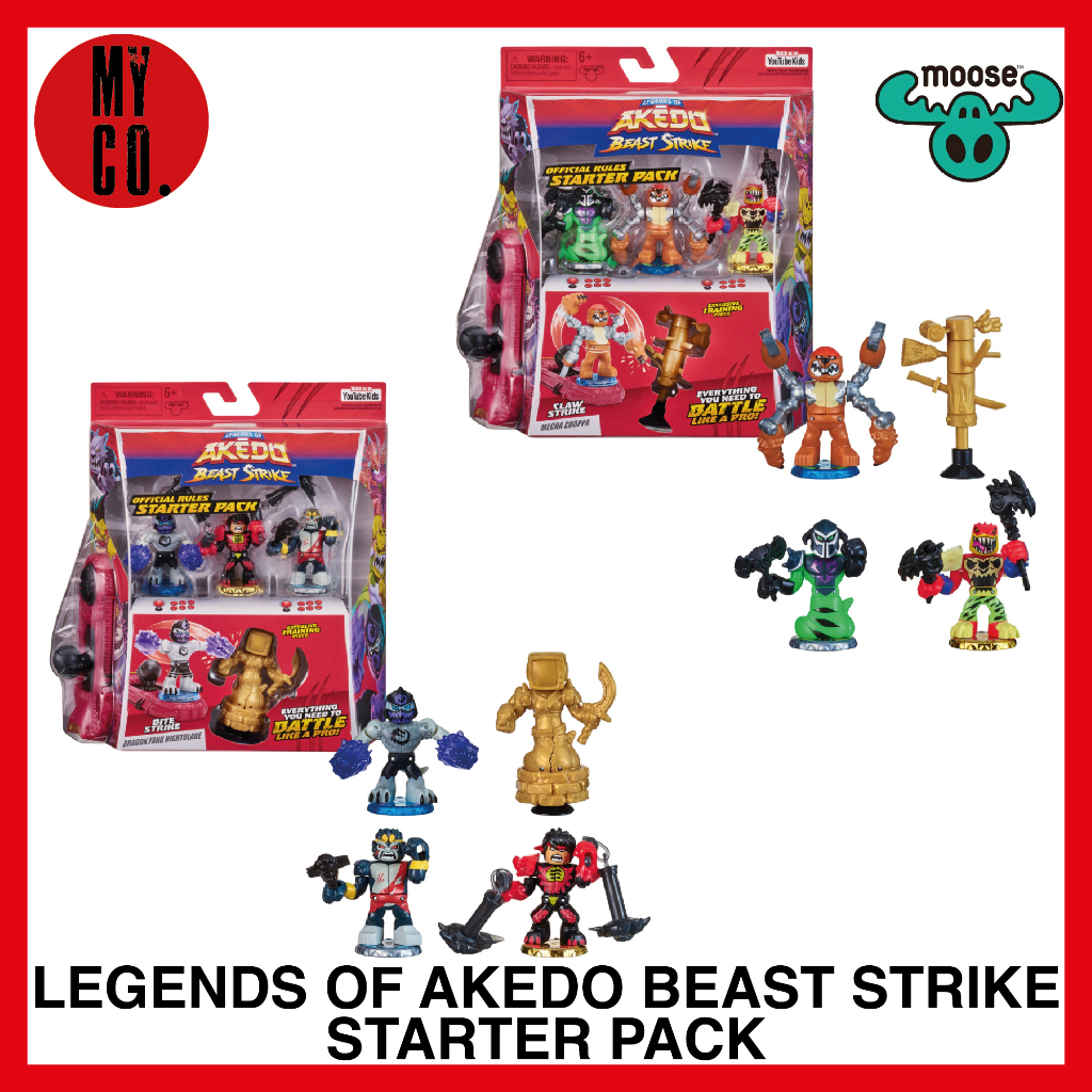 Free: Legends of Akedo Beast Strike - Official Rules Claw Strike