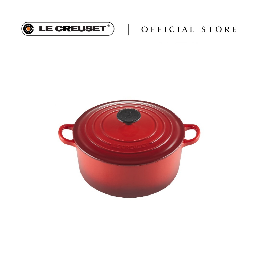 Le Creuset La Fonte enamel grill pan 30 cm, cherry red