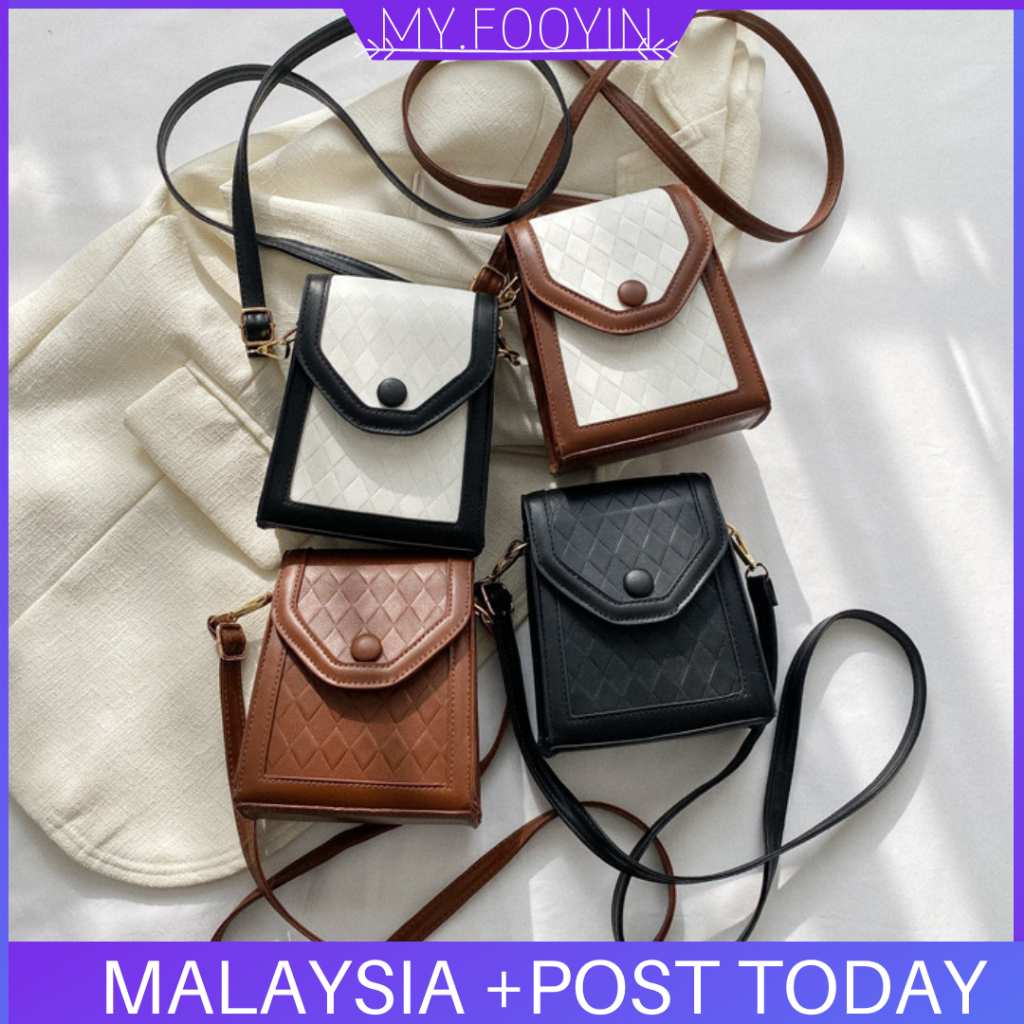 Ready Stock CROSSBODY SLING BAG viral TOP HANDLE BEG WOMEN murah