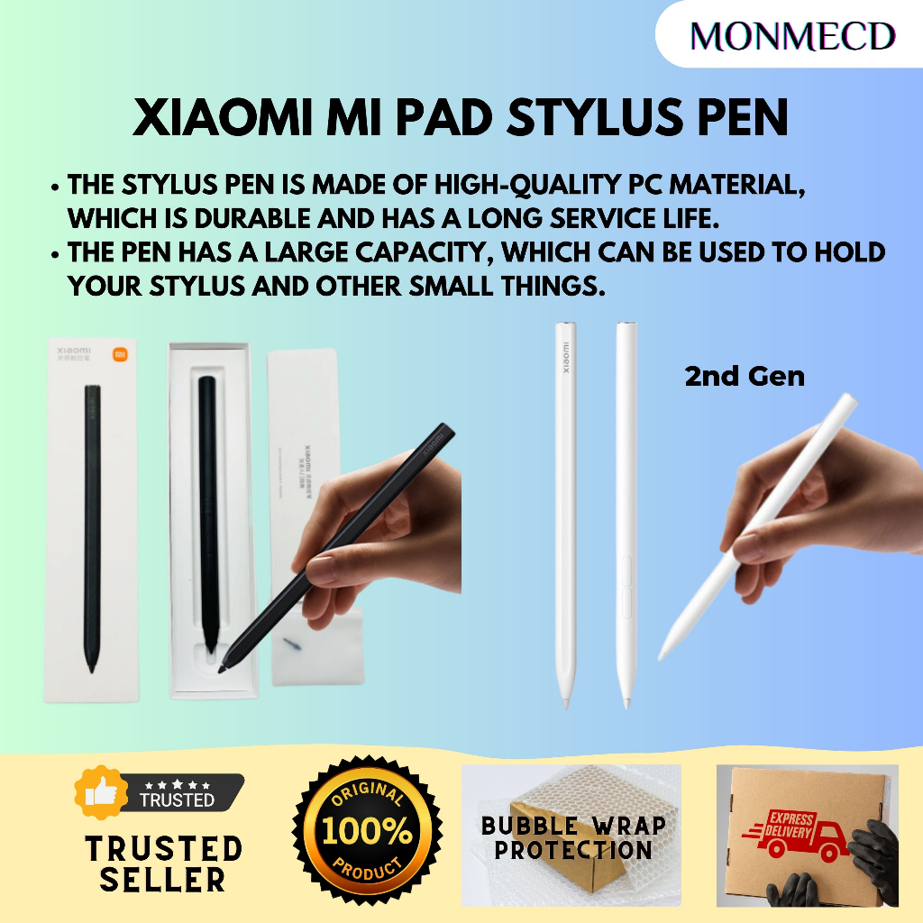 Mipad 4xiaomi Stylus Pen 2 - 4096-level Pressure, Magnetic, 240hz For Mi  Pad 6/5