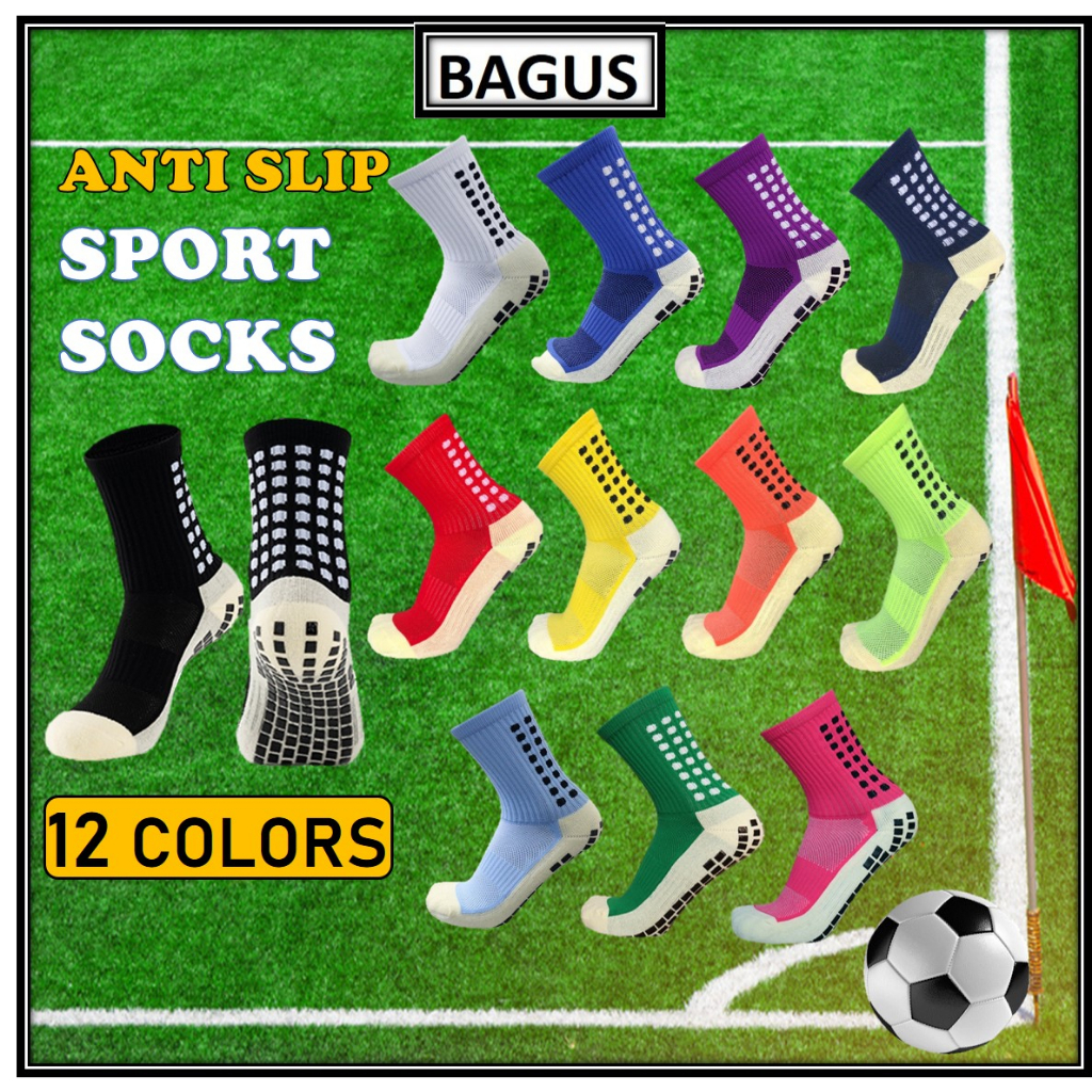 Anti Quality Sports Slip Best Soccer Socks Adults Athletic Grip