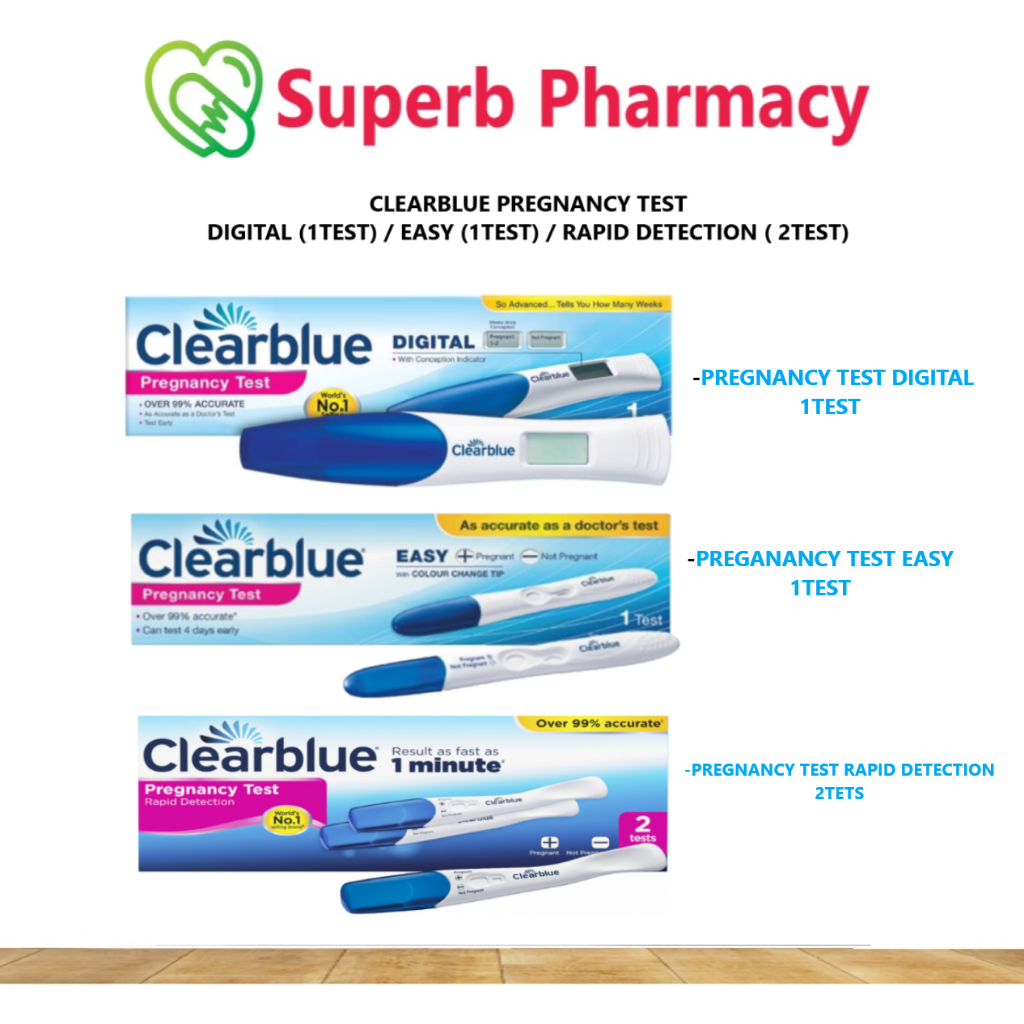 Clearblue Pregnancy Test - Rapid Detection (1)