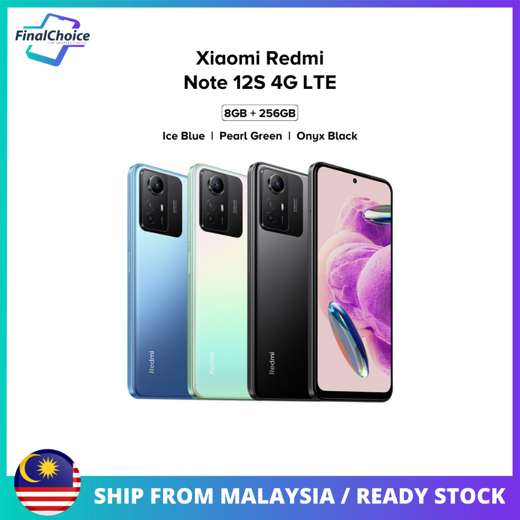 Xiaomi Redmi Note 12S 8GB/256GB Blue - buy 