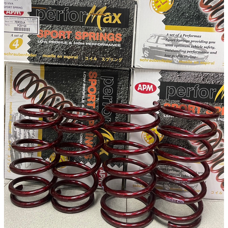 APM performax perodua viva sport coil spring set Shopee Malaysia