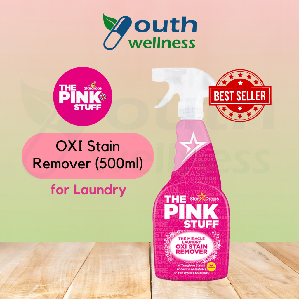 Stardrops - The Pink Stuff - The Miracle Laundry Oxi Stain Remover Spray  500ml