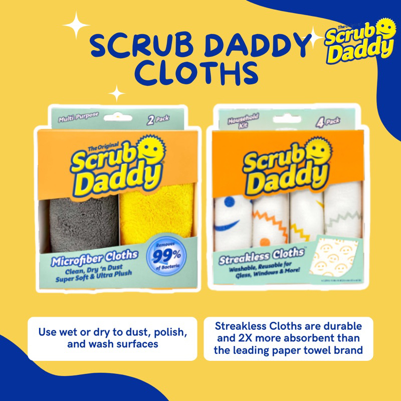 Scrub Daddy Streakless Cloths