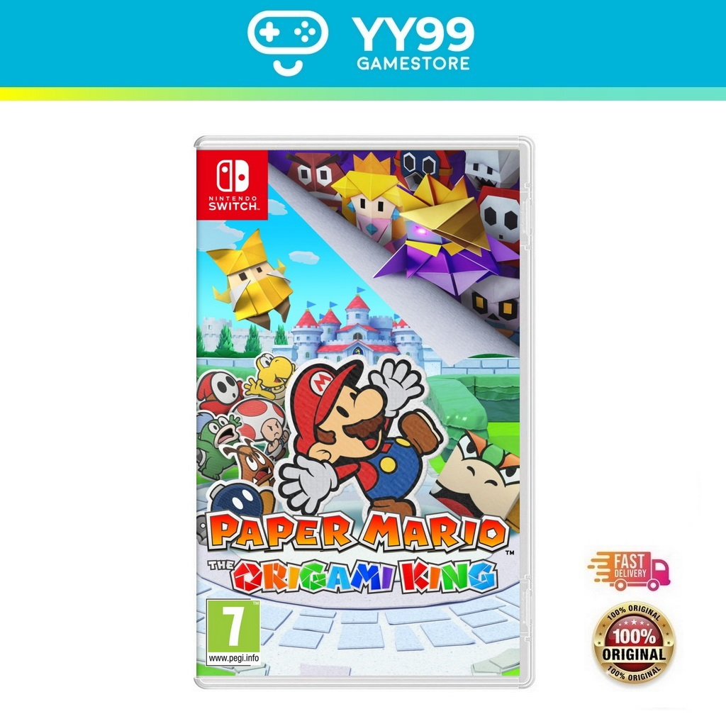 NSW Nintendo Switch Paper Mario The Origami King Eng Chi Shopee