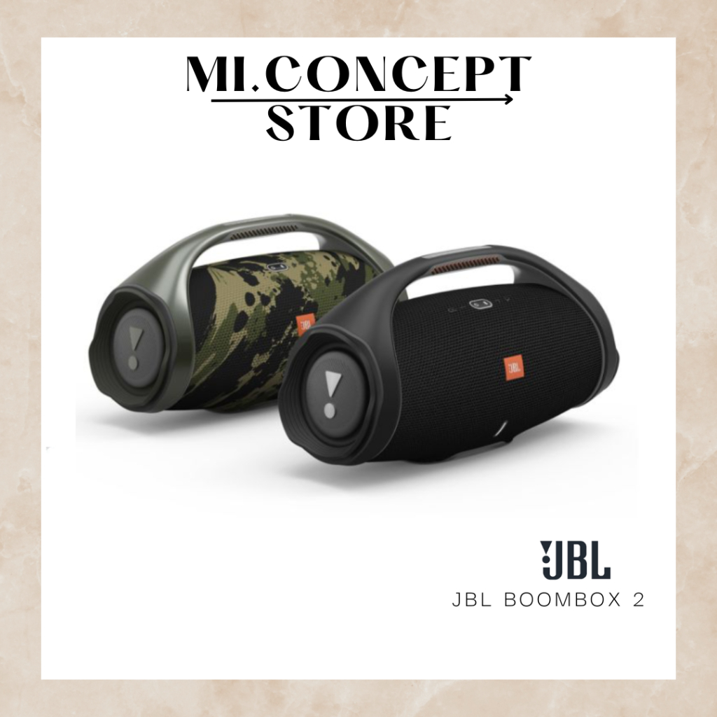 JBL Boombox 3 Portable Bluetooth Speaker (Black) with Extended Protection