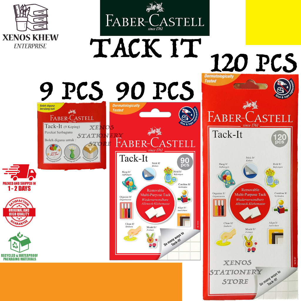 Tack-it Faber-Castell Removable Adhesive