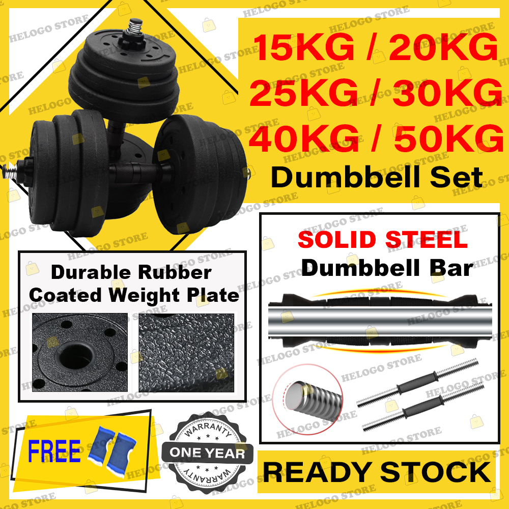 Gold's gym vinyl dumbbell set 40 lb hot sale