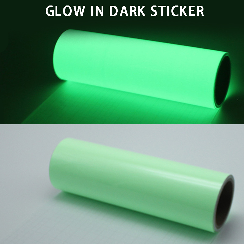 GLOW IN DARK STICKER GLOW BRIDGE GREEN STICKER RAW SIGN STICKER