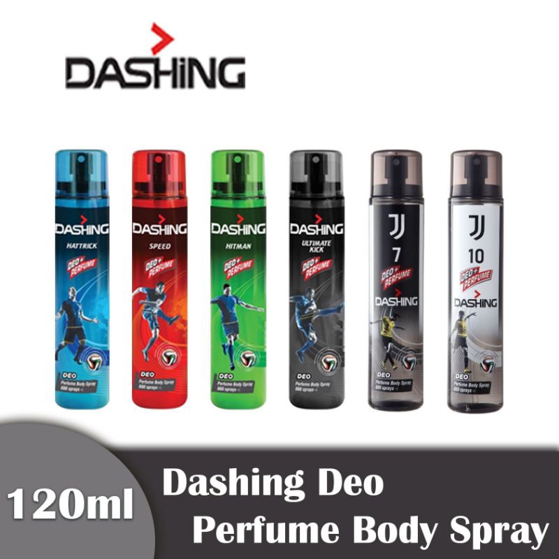 Dashing Deo Perfume BODY SPRAY 120ml Shopee Malaysia