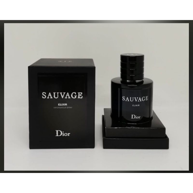 dior sauvage elixir tester
