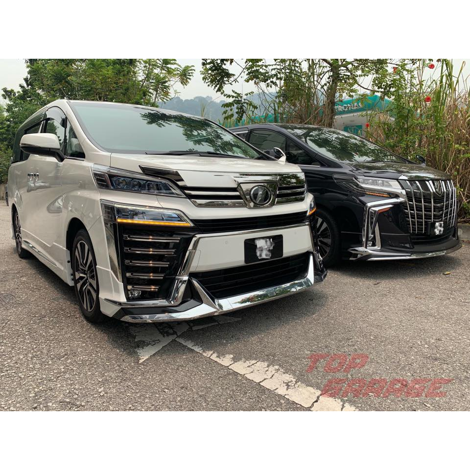 Vellfire modellista store body kit