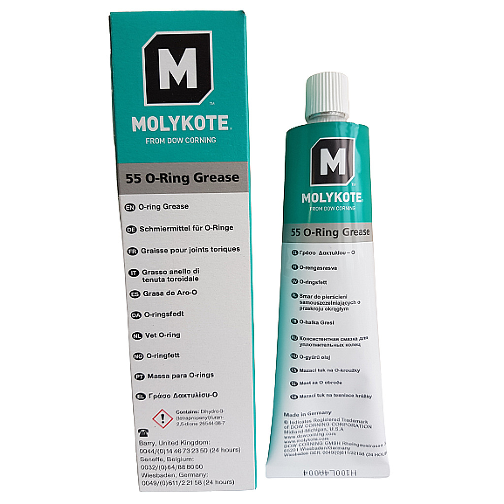 MOLYKOTE® 55 O-Ring Grease (Graisse joints toriques) - Molykote Lubrifiants
