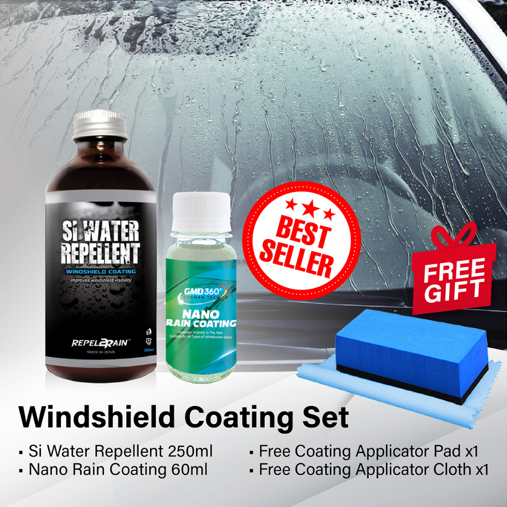 Soft99 Glaco DX 110 ml Durable Ultra-Hydrophobic Water Repellent Glass  Coating