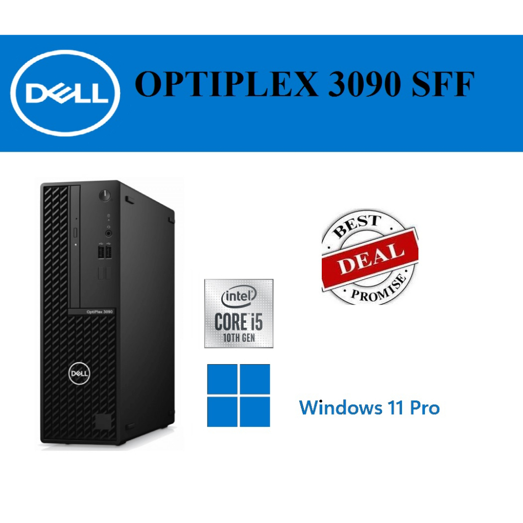 Dell Optiplex 3090 SFF Small Form Factor Desktop PC (i7-10700