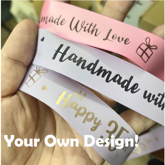 Design your best sale own ribbon print