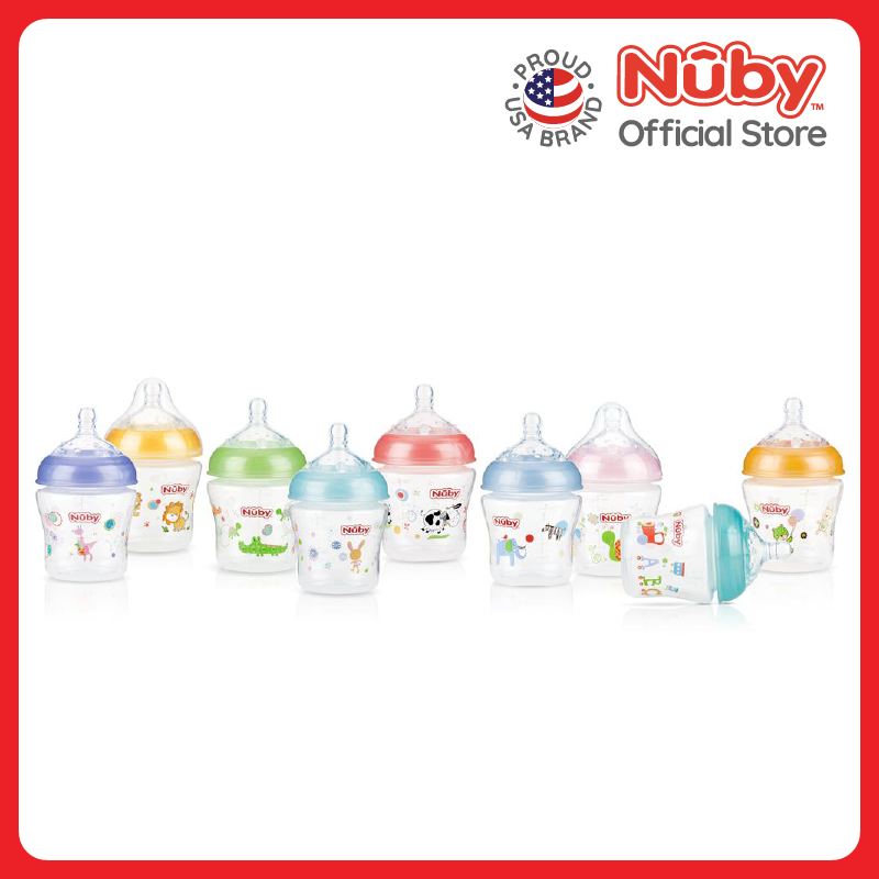 Nuby natural touch 2024 bottles 6 pack