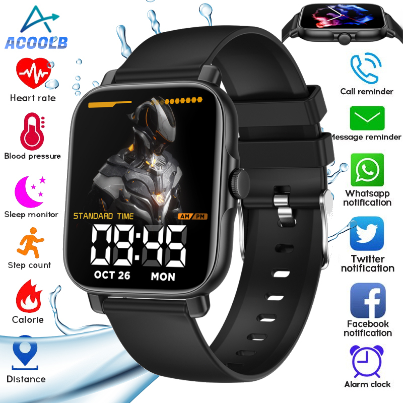 for Motorola Razr 40 Ultra Smart Watch, Fitness Tracker Watches for Men  Women, IP67 Waterproof HD Touch Screen Sports, Activity Tracker with  Sleep/Heart Rate Monitor - Black 