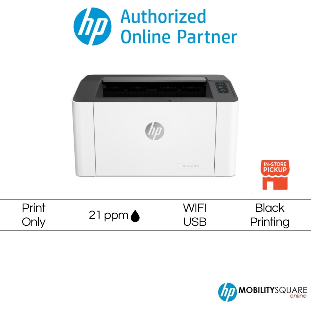 Impresora HP LaserJet 107w Con Wifi